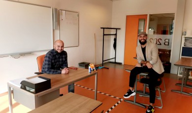 Relatie docent-leerling met Ismail Aghzanay